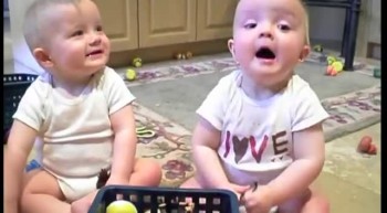 Twins Sneezing Like Daddy 