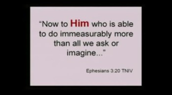 Pastor Paul's message: It's Epiphany--a Season of Light that reveals "The Indescribable Gift" we received at Christmas in the One who came that we might experience IMMEASURABLY MORE in life.