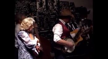 Blue Dogwood Bluegrass Band do "Man in the Middle" at the Calico Rock (AR) Music Hall