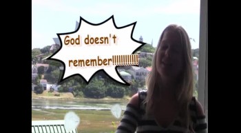 God does not remember! 