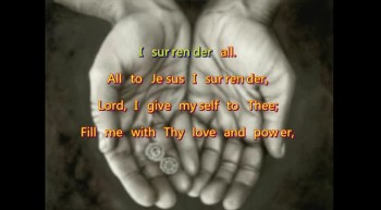 I Surrender All 