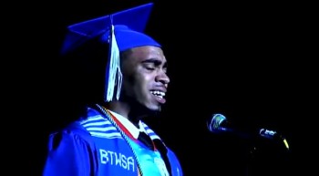 First Black Male Valedictorian in 10 Years Gives Dynamic Speech 