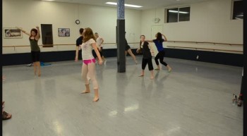 Friday Contemporary Class - Reflections School of Dance - Gold and Silver 