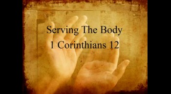 In this weeks message, Pastor Dean examines 1 Corinthians 12 and what it means to be the body of Christ.