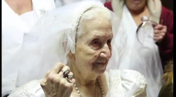 Blushing Bride at 100 Years Old - Touching Story! 