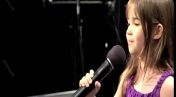 7 Year-Old Kaitlyn Maher Gives Eulogy Sings at Grandfather's Funeral There Will Be a Day 