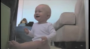 Baby Laughs Hysterically 