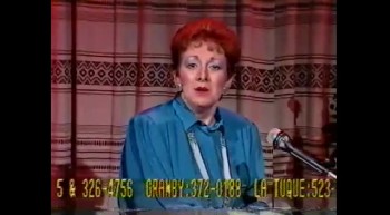 Toute la Bible en Parle-A88-11-1988-03-11<br />Avec Fernand Saint-Louis<br />Artiste: Huguette Gingras<br />Chanson: Tout est accompli<br />11 mars 1988 <br />Site Web: https://www.lfv.qc.ca/<br /><br />