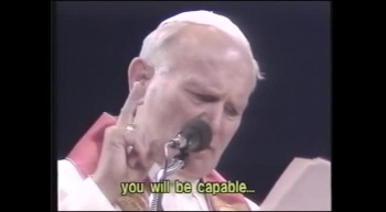 Pope John-Paul II~To the youth of Chile (1987) 