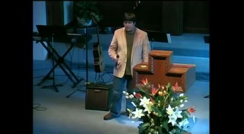 Me singing "City on our Knees" for my church. 