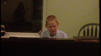 Blind Autistic Boy Sings Your Grace Is Enough (Christopher Duffley) 