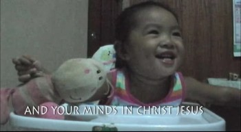 Yana Memory verse<br />Philippinas 4:4-8