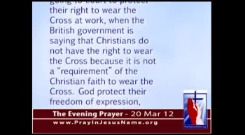 Gordon Klingenschmitt prays 1-minute daily devotional. Please subscribe and sign petitions at www.PrayInJesusName.org