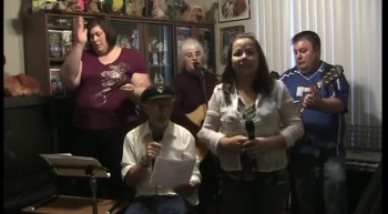 Praisebound finally gets this song together with our acoustic version. Words and music by Linda Conn, also the lead singer and playing acoustic guitar. Mike Jennings on Dobro, Sherri McCaw doing sign language, Veronica Froman and Gord Conn doing Harmony. A great fun day! Glory to God for all his help!