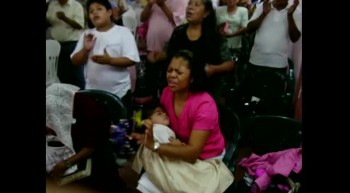 Worship in Veracruz Mexico 