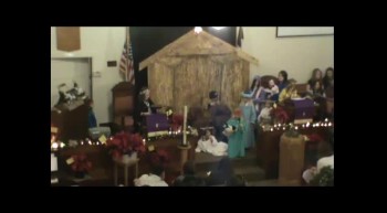 First Presbyterian Christmas Eve Lancaster WI part 1 