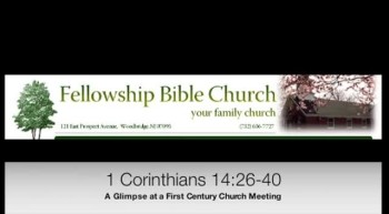 A Glimpse at a First Century Church Meeting 