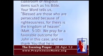 Gordon Klingenschmitt prays 1-minute daily devotional. Please subscribe and sign petitions at www.PrayInJesusName.org