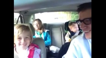 Coolest Dad Ever. Dad Sings Bohemian Rhapsody With Kids On the Way to School 