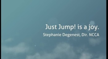 Book trailer for Just Jump! 