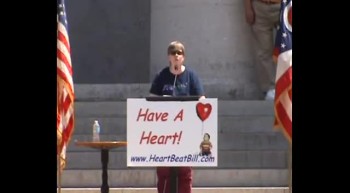 Anne Rea - Ohio Heartbeat Bill Rally 05-19-12 