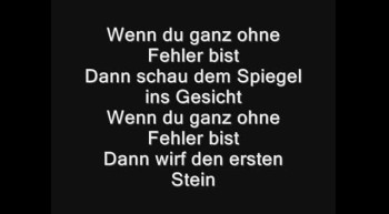 Echtzeit - Glashaus (lyrics) 