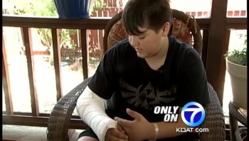 10 Year-Old Hero Takes a Bullet to Save Mother's Life 