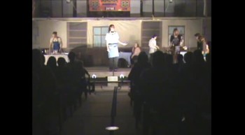 Wednesday's performance of Waiters by Warren County Christian School's 9th and 10th grade Bible class