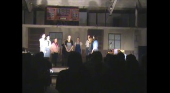 Friday nights performance of the musical "Waiters" by Warren County Christian School's 9th and 10th grade Bible Class