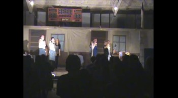 Friday nights performance of the musical "Waiters" by Warren County Christian School's 9th and 10th grade Bible Class