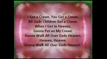 Old Gospel hymn, Funny but Catchy.