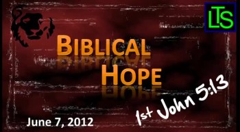 Biblical Hope 
