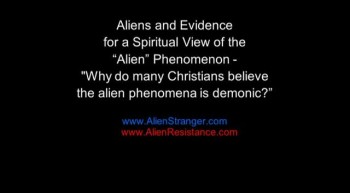 Evidence for a Spiritual Interpretation of "Alien" Contact <br />with Guy Malone https://www.AlienResistance.org<br /><br />Guy Malone began his ministry in the UFO field spurred by the mass-suicide of the Heaven's Gate UFO cult. He is best known as author of "Come Sail Away : UFO Phenomenon & The Bible" and - after moving to Roswell in 1999 - as co-founder of Alien Resistance, a ministry dedicated to offering Biblical perspectives on the UFO / Abduction phenomena. This lecture provides an overview of the messages, actions and abilities demonstrated by modern "aliens" with insight into the scriptural and theological arguments that logically support the fallen angel interpretation of the phenomenon, including that "alien abduction" experiences stop in the name and authority of Jesus Christ.