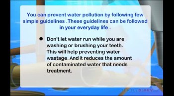 Animated Lesson to learn about Water Pollution at www.turtlediary.com 