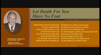 "Let Death for You Have No Fear" A Lifeof Faith - The Patrick Greene Story