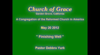 Church of Grace Sermon from May 20 2012. 