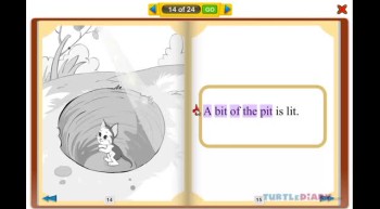 Kit in the Pit - Rhyming Stories for Early Readers at www.turtlediary.com 