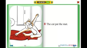 The Cat and The Rat - Rhyming Stories for kids at www.turtlediary.com 