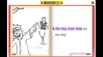 The King and The Ring - Rhyming Stories for Kids at www.turtlediary.com 