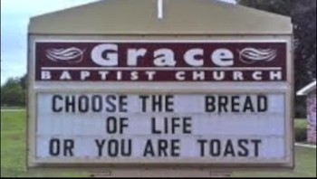 NEW Funny Church Signs 