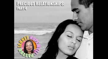 Join Pastor Jannet as she teaches in Relationships Part 7.<br />If you would like to order a copy of this message you can visit: jannethopewell.com or if you would like to send in a prayer request by visiting theprayergarden.org or facebook.com/preciousprayergarden