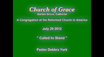 Church of Grace Sermon from July 29 2012. 