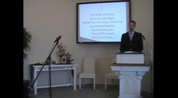 Congregational Hymn: 'Fairest Lord Jesus,' First Presbyterian Church, Perkasie, PA 8/05/12 