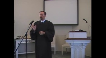 Reformed churches do not have an altar as the center of their sanctuaries, nor are their ministers called "Priests" as in the Roman Catholic tradition or other church traditions.  Watch as Pastor MacLaren shows why the Scriptures support the notion of the priesthood of all believers, and opposes a special priesthood that continues to perform sacrifices on the altars of their churches.  This sermon was preached at First Presbyterian Church (OPC) in Perkasie, PA (USA) on Sunday, August 12, 2012. The Rev. R. Scott MacLaren is the pastor.