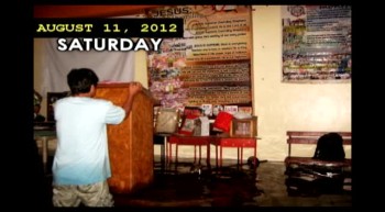 jsos church blg. engulfed in floodwaters (aug6-11,2012)