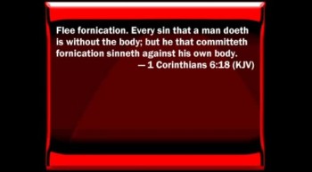 Promiscuity & Homosexual - Its A Sin 
