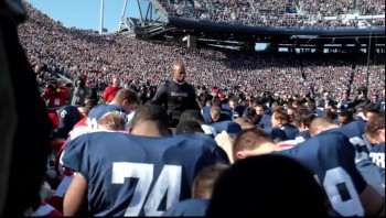 Pre-Game Prayer at Penn State 