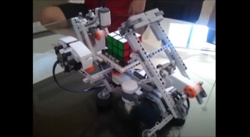 Mindstorm's Rubiks Cube Solver 
