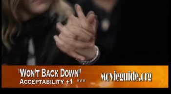 WON'T BACK DOWN review 