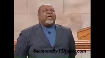 TD Jakes Sermon - God will bring you all the way out!  